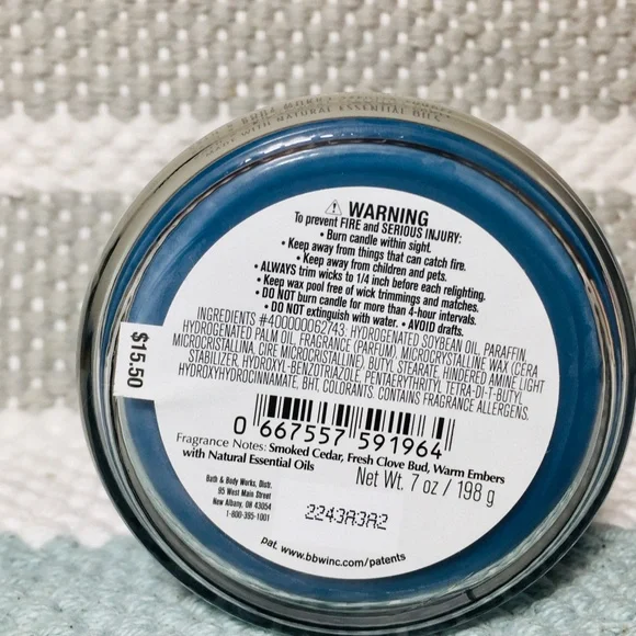 FIRESIDE Single Wick Candle - Picture 3 of 3